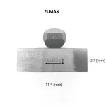 Raznice pro značení ocelových materiálů – více typů